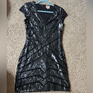 Parker Black Mini Dress